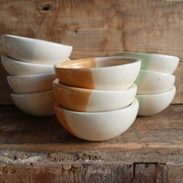 Producto - Cuenco Mini / Macetita - Natural y Marrón