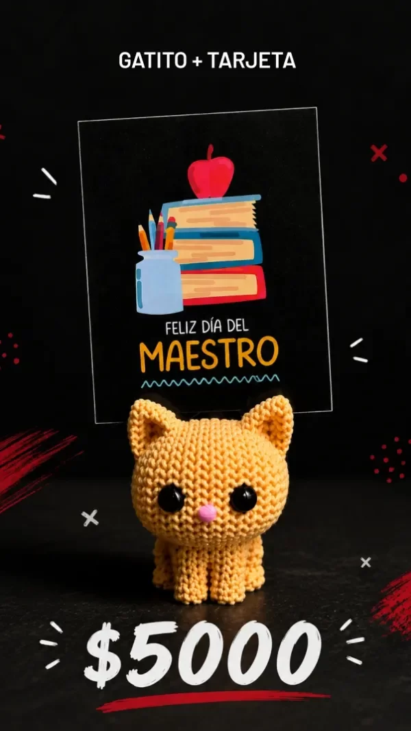 Producto - Gatito + tarjeta