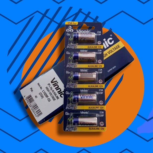 Producto - PILA VINNIC A23 ALARMAS X 5UNI