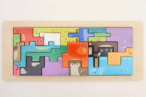 Producto - ROMPECABEZAS ENCAJE ANIMALES DIVERTIDOS