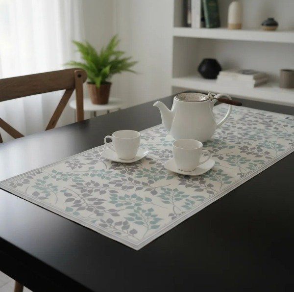 Producto - Individual vinilico xxl 90 x 35 gris y verde