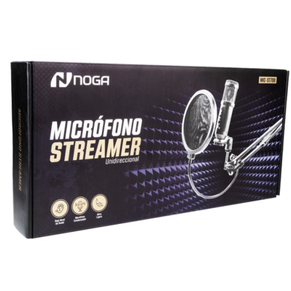 Producto - MICRÓFONO STREAMER HI-FI UNIDIRECCIONAL MIC-ST700
