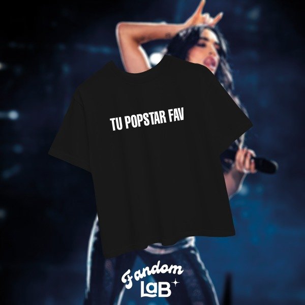 Producto - Remera Crop Tu Popstar Fav