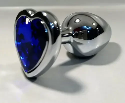 Producto - PLUG ANAL JOYA DE CORAZON METALICO - 3