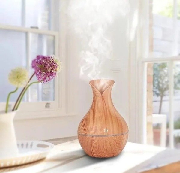 Producto - Humidificador ultrasónico aroma diseño madera