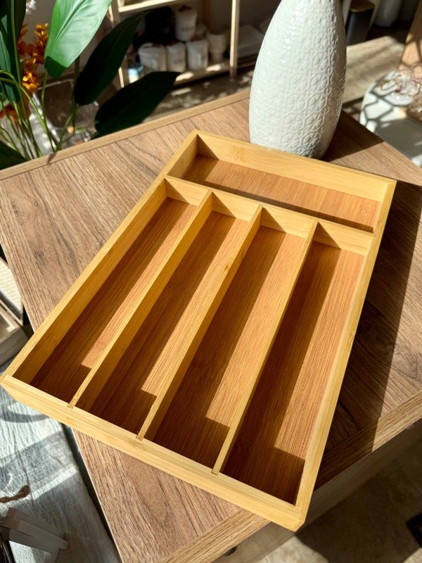 Producto - ORGANIZADOR DE CUBIERTOS DE BAMBÚ