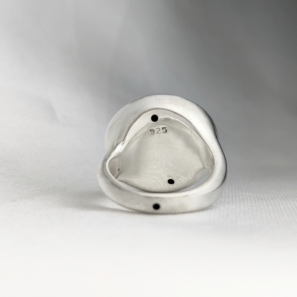 Producto - Anillo San Benito Plata Inflada 925 - 4