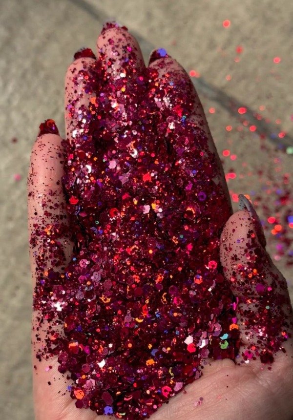 Producto - Glitter rosa oscuro