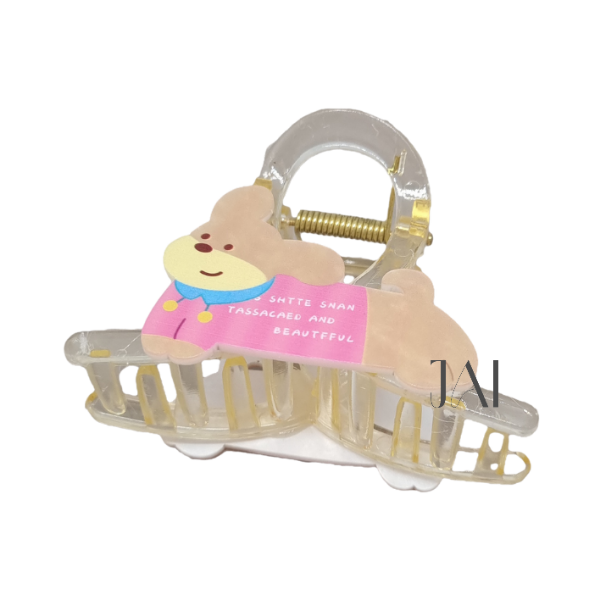 Producto - Broche de pelo perrito remera rosa