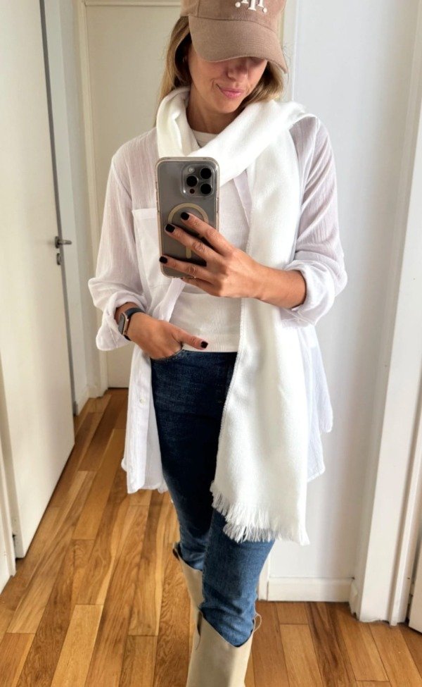 Producto - Bufanda Blanca