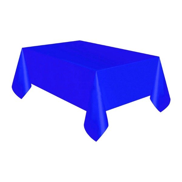 Producto - Mantel plastico 1,80x1,20cm color azul