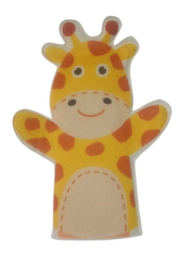 Producto - Titere de mano jirafa