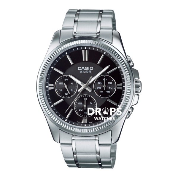 Producto - Reloj Casio Mtp1375 42mm Black