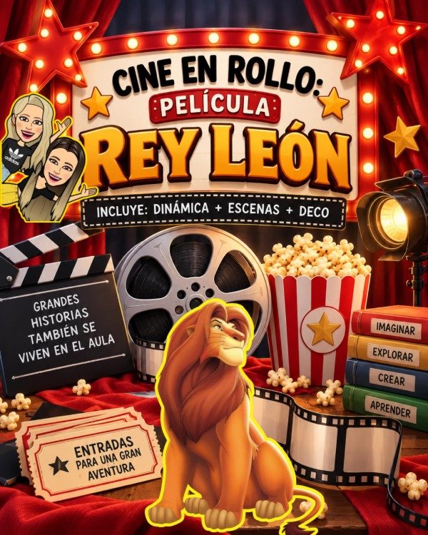 Producto - CINE EN ROLLO. PELÍCULA EL REY LEÓN