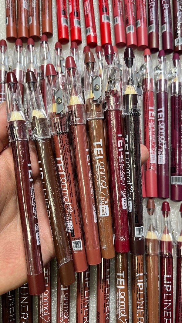 Producto - Delineador para Labios 24h con Sacapuntas Tei Cosmética pack x6 unidades