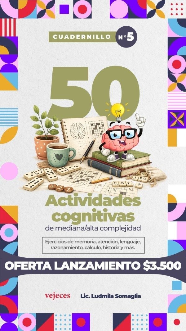 Producto - Promo número 7 - Cuadernillos estimulación cognitvia - 5