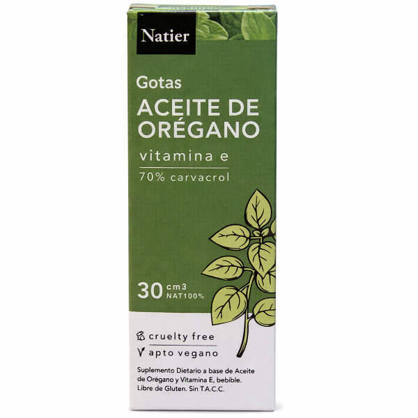 Producto - ACEITE DE ORÉGANO NATIER 30CC