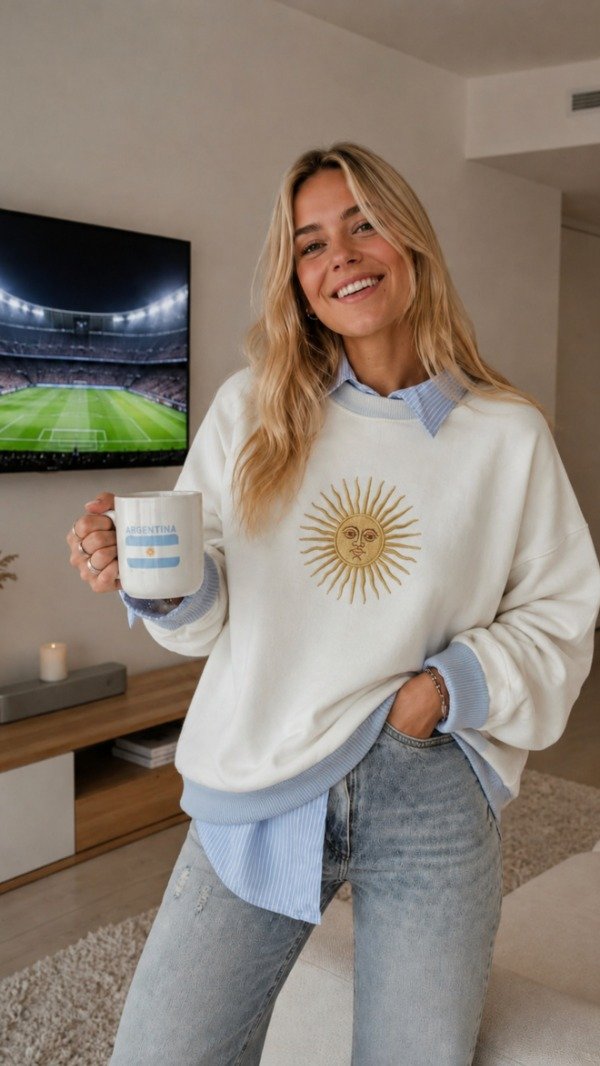 Producto - BUZO SOL ESTAMPADO