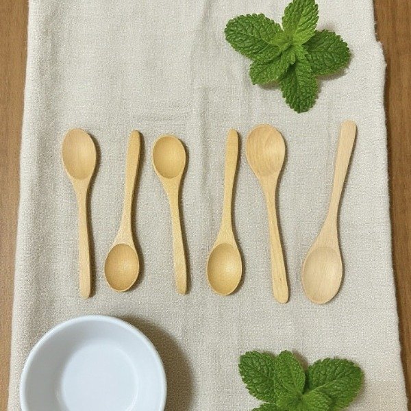 Producto - CUCHARITA BAMBU 6PCS