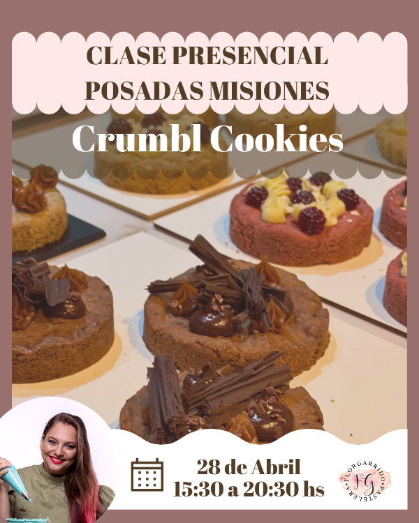 Producto - Clase Presencial - Crumbl Cookies - Galletitas NY