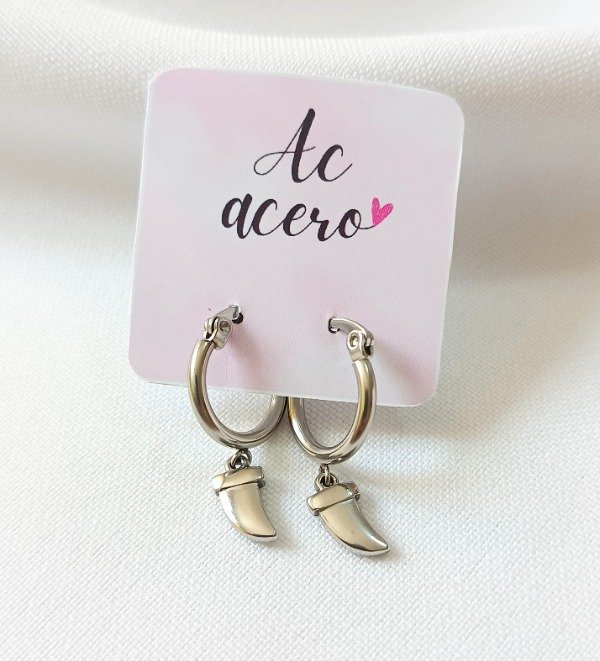 Producto - Argollas colmillo