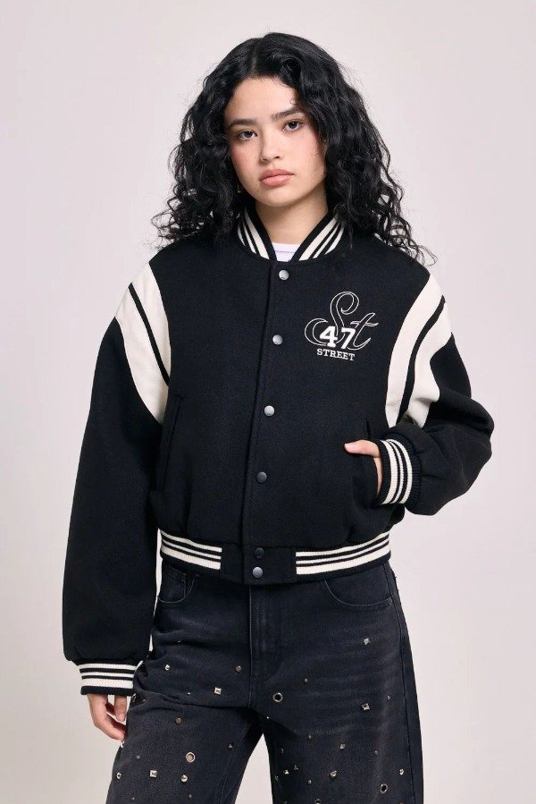 Producto - Campera Oliver negra 47 street
