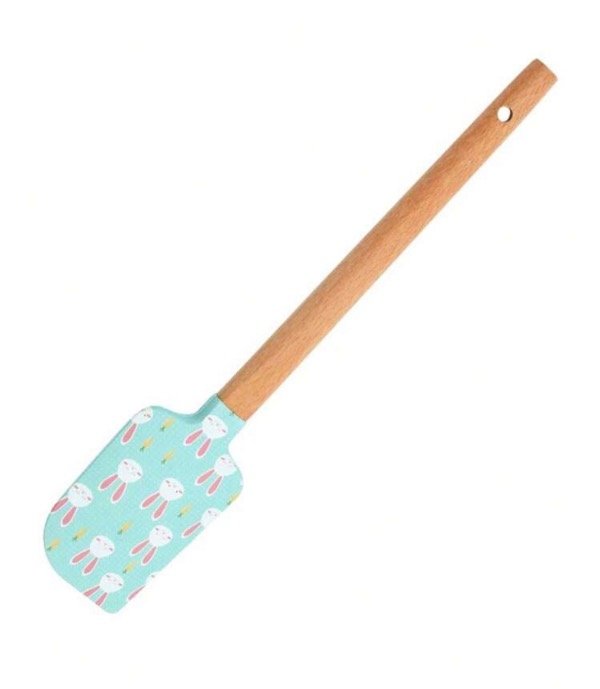 Producto - Espátula Silicona Conejito Mango Madera