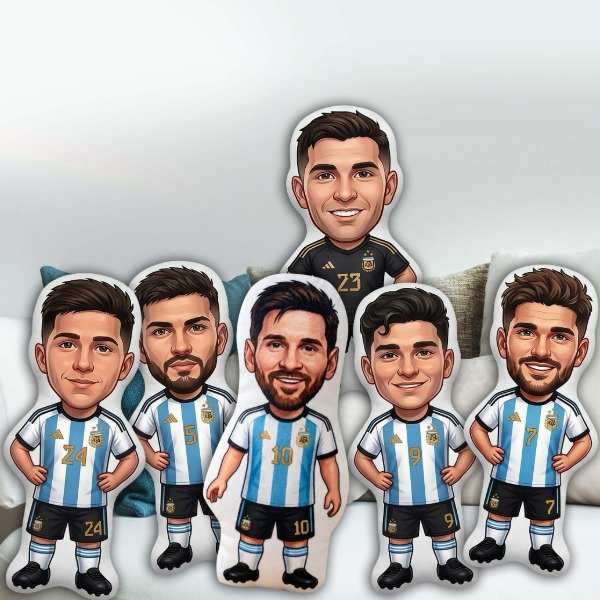 Producto - Almohaditas con forma Jugadores Selección