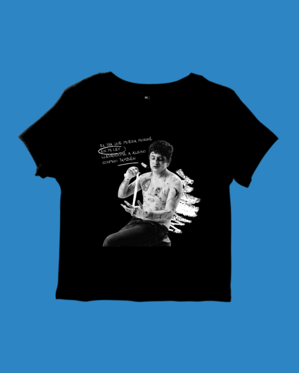 Baby Tee Buenos Tiempos - Dillom — imagen 2