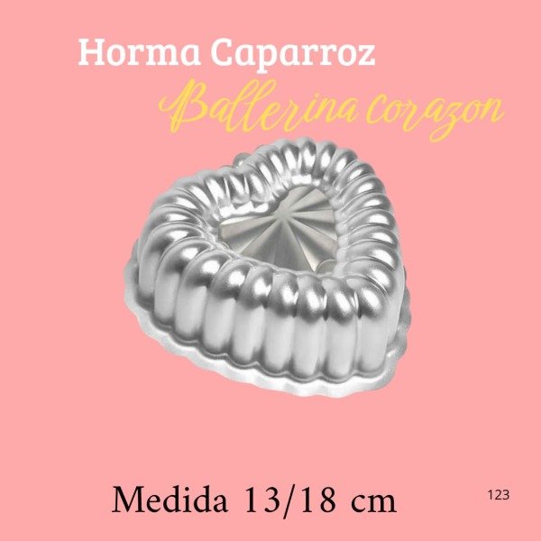 Producto - Horma corazón ballerina