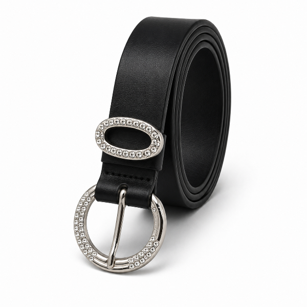 Producto - CINTO IMPORTADO - NEGRO STRASS