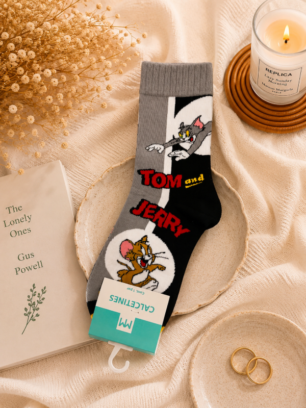 Producto - Medias media caña Tom y Jerry