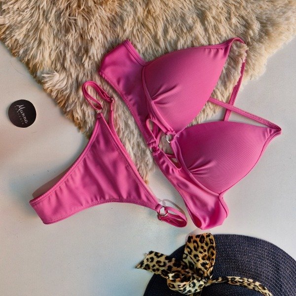 Producto - Bikini rosa taza soft - talle 95