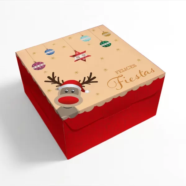 Producto - Caja 17x17x10 Navideña