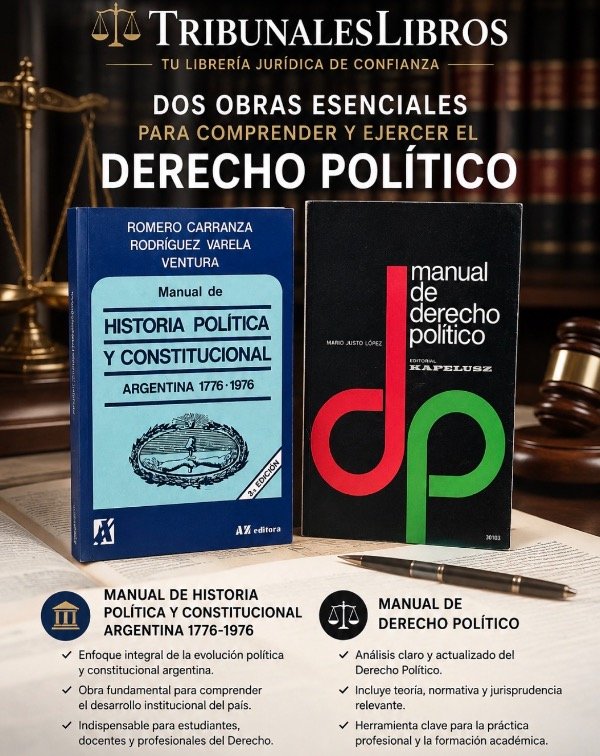 Producto - Pack Derecho Político 2 Libros