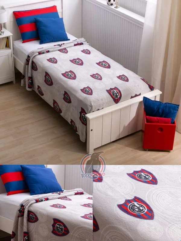 Producto - MANTA POLAR ESCUDO SAN LORENZO