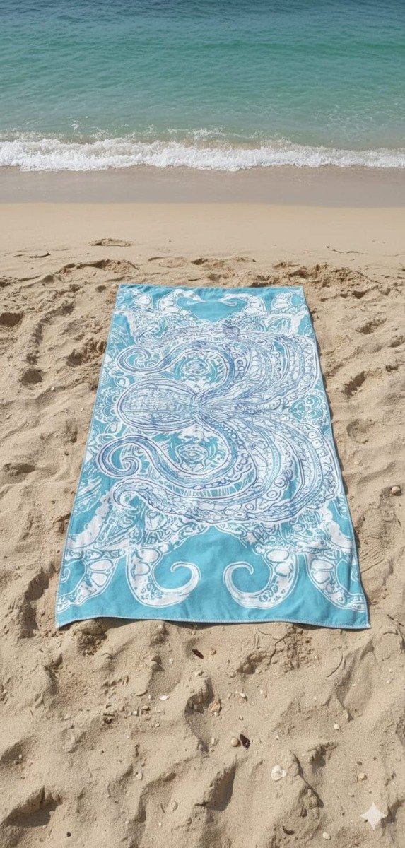 Producto - Toallon playero estampado