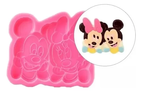 Producto - Molde Minie Y Mickey