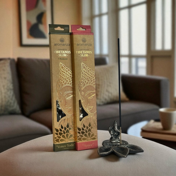Producto - Sahumerios tibetanos slim Rosa Aromanza Amor"