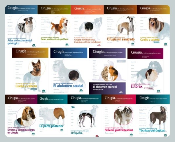Producto - Colección Completa Servet y Edra: Cirugía el la Clínica de Pequeños Animales