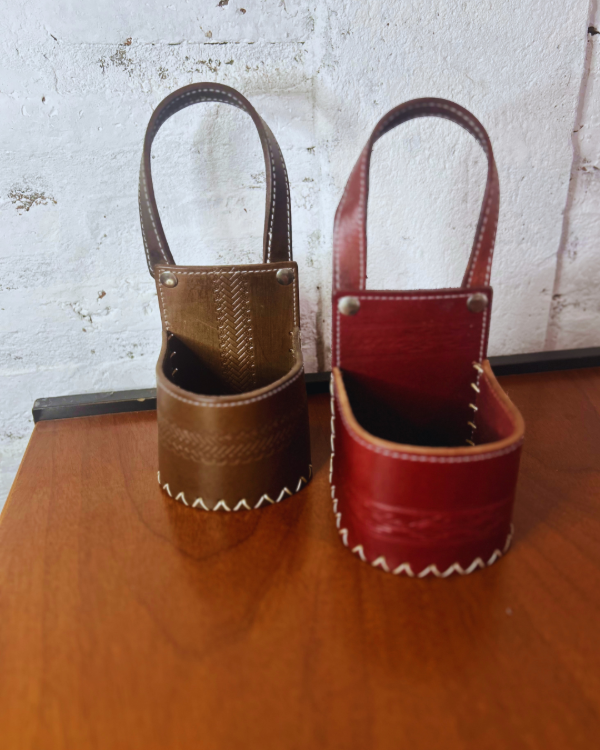 Producto - Porta mate auto de cuero