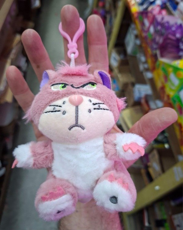 Producto - LLAVERO PELUCHE - LUCIFER ROSA