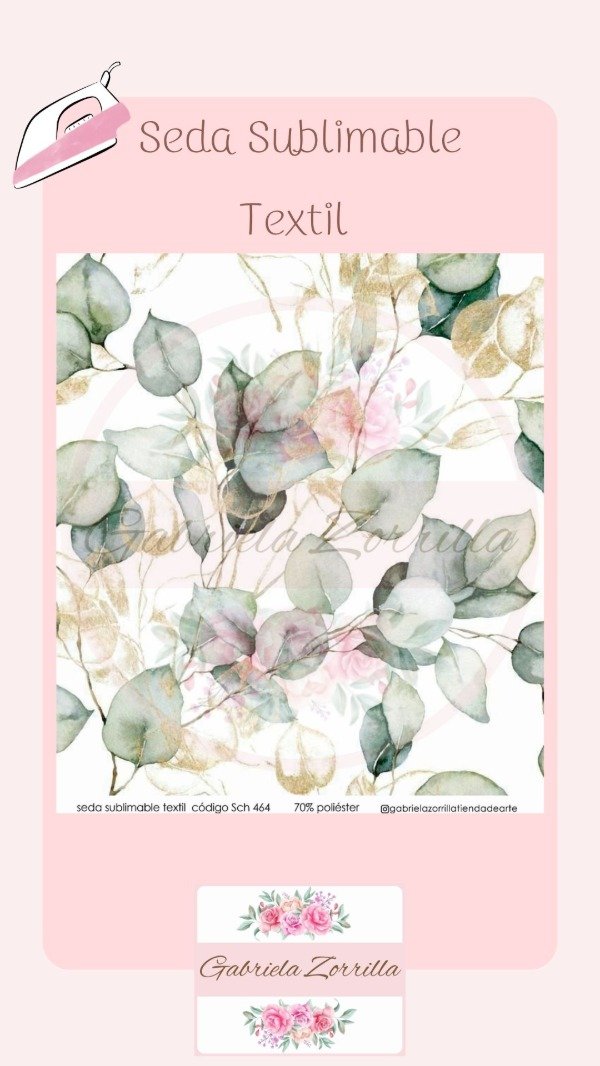 Producto - Seda Sublimable Textil Sch 464