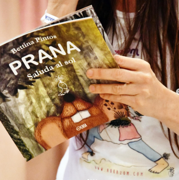 Producto - PRANA saluda al Sol, cuento físico. Lanzamiento segunda edición. PROMO