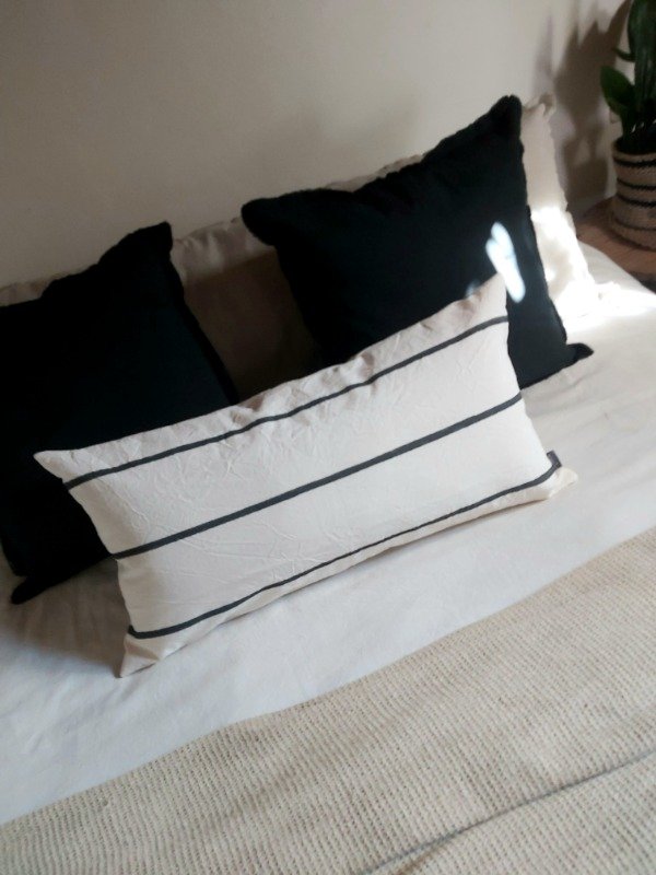 Producto - Funda rayas pintadas 30x60