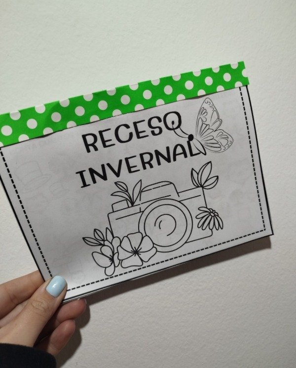 Producto - Mini libro RECESO INVERNAL (PDF)