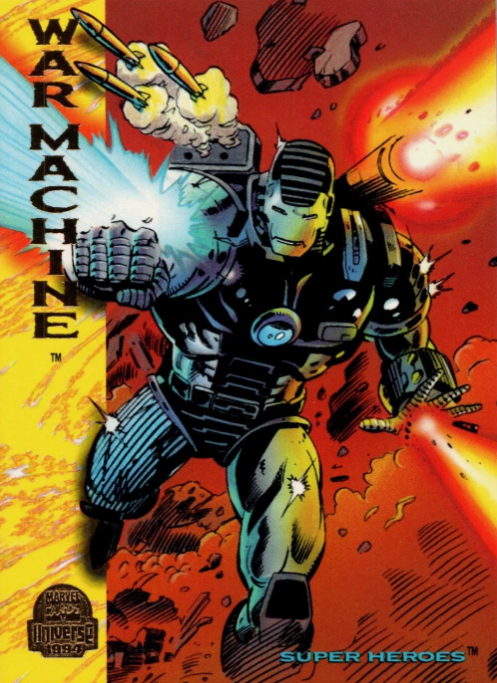 Producto - 1994 Fleer Marvel Universe  #164 - War Machine