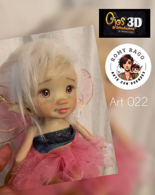 Producto - Ojito 3D art 022 Romy Rago