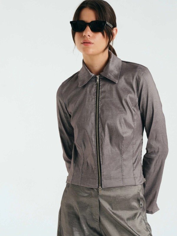 Producto - CAMPERA TAFETA GRIS