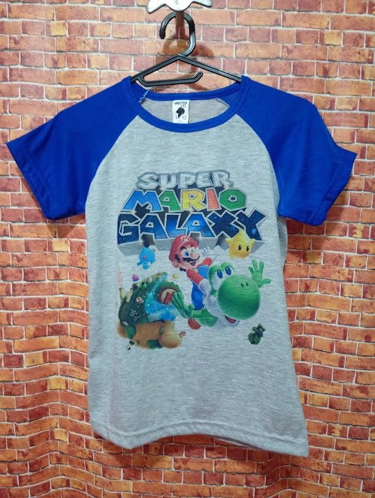 Producto - REMERA-SUPER MARIO -POLIESTER NIÑOS TALLES 12 Y 14 - 2